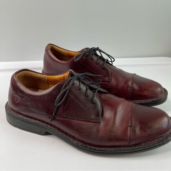 Timberland brown cap‎ toe oxford shoes size 10.5 main image 7